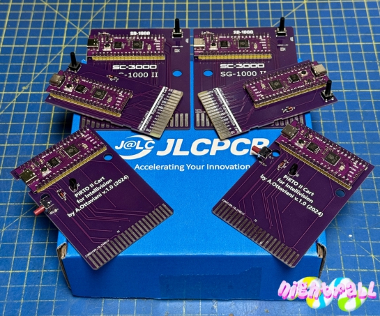 Flash Multicarts for Intellivision - ColecoVision - Sega SC3000